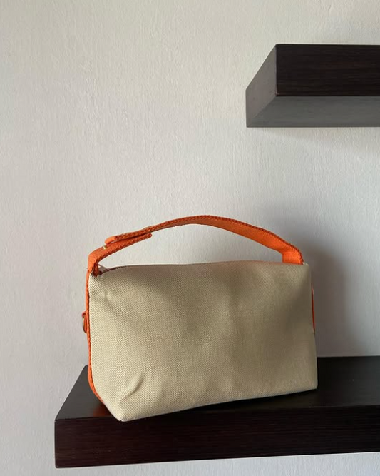Borsa Casual in Tela con Manico